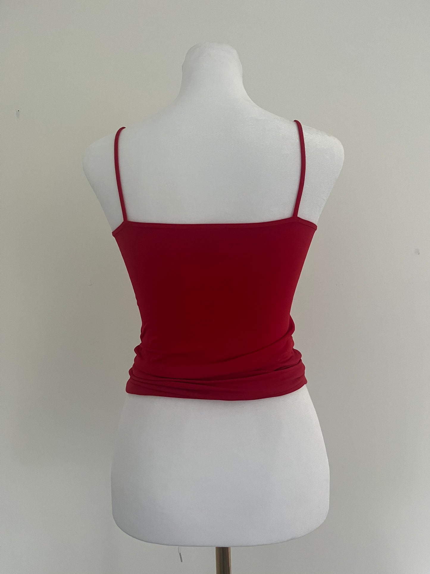 Contour Tank Top (Red)